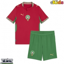 Morocco Replica Home Minikit World Cup 2026 Short Sleeve (+ pants)
